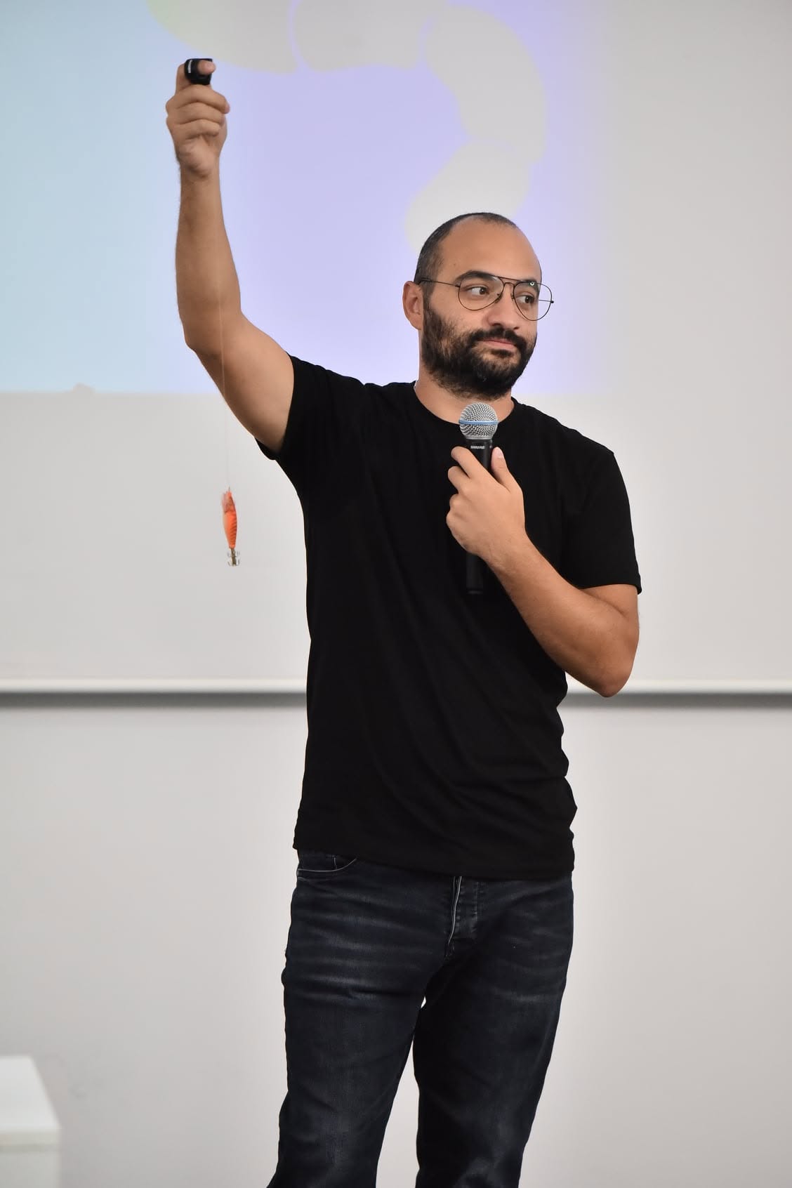 Zak Dakkash leading a live learning session